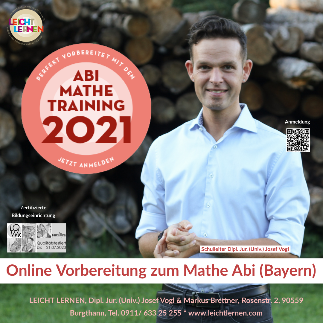 Online Abitur Mathematik Vorbereitung